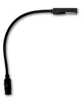 Littlite 12X-LED 12-inch LED Gooseneck Lamp with 3-pin XLR Connector