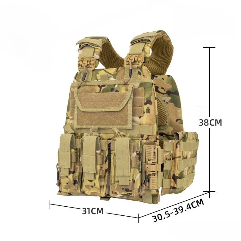 Tactical Quick Release Bulletproof Vest Weight Bearing Training