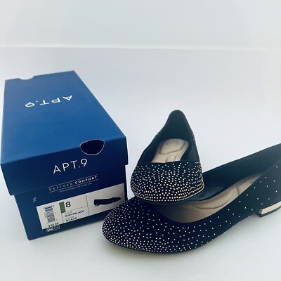 apt 9 black dress shoes Apt. 9 Kirk Men's Oxford Dress Shoes Color: Black Size: 8