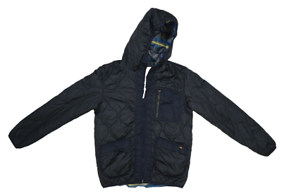 Alpha x Lee Storm Riders Quilted Full Zip Hooded Reversible Jacket