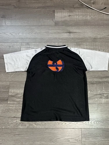 90s Wu Tang Clan Method Man Wu Wear Jersey Double S 1990s vintage concert t-shirt, vintage, single stitch, B+ condition