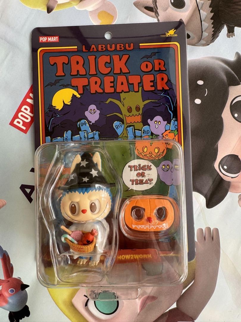 POP MART LABUBU TRICK OR TREATER Figure Pumpkin Set