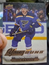 2015-16 Upper Deck Series 1 Young Guns UD Canvas Colton Parayko #C93 RC Rookie