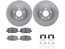 For Chevrolet Equinox Brake Pad and Rotor Kit Dynamic Friction 93765MDBT