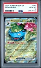 PSA 10 Venusaur EX 001/142 Scr En-stellar Crown Pokemon 2024