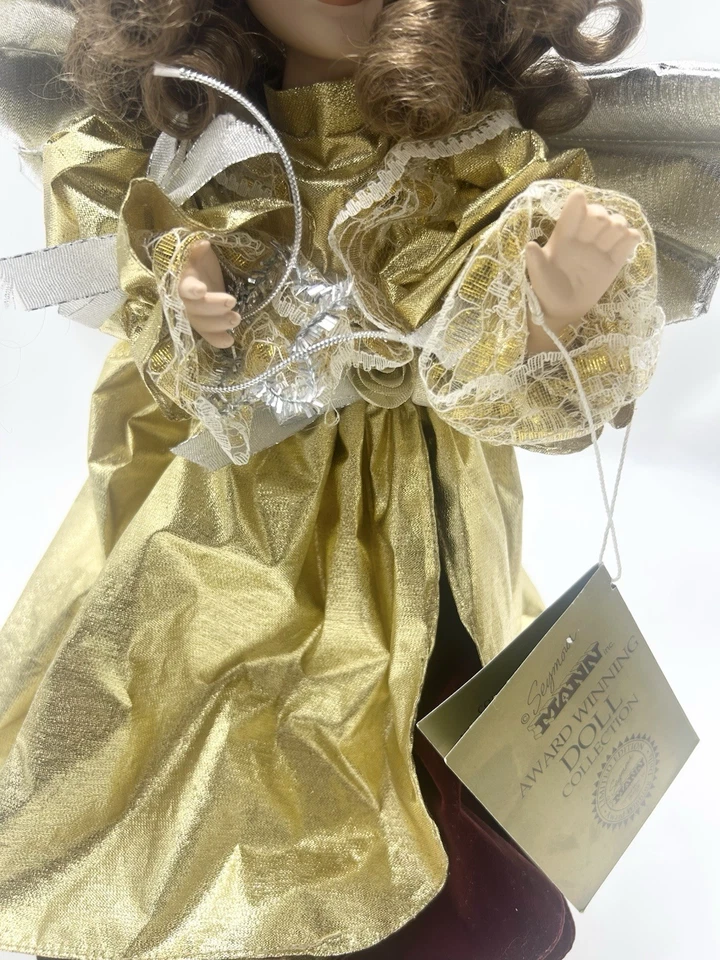 Seymour Mann - Musical Animated Christmas Porcelain Angel Doll. Limited Edition. - Image 3 of 4