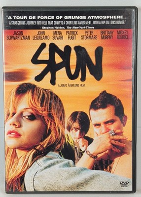 Spun (2002) Standard Release DVD Jason Schwartzman Free Shipping Resurfaced!
