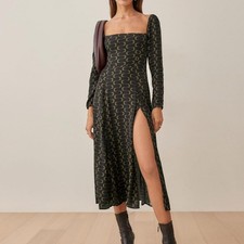 Reformation Sigmund Dress in Linguini