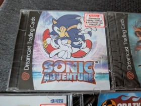 SEGA DREAMCAST CD TRADING CARDS LIMITED RUN GAMES 1 OF 500 COMPLETE SET RARE NEW