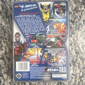 Acclaim X-Men: Children of the Atom Sega Saturn NTSC-U/C KA Fighting Case Disc