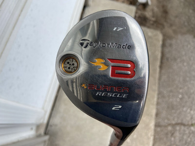 Right Handed TaylorMade Burner Rescue 17 Degree 2 Hybrid Graphite R Flex Shaft