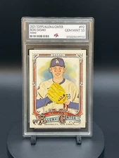 2025 Topps Allen & Ginter #92 ROKI SASAKI True Rookie Card GEM MINT PTA 10🔥