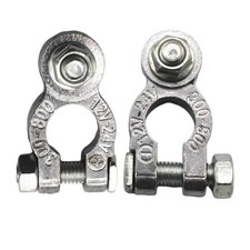 Car Caravan Motorhome 12V Heavy Duty Battery Terminals Connectors Clamps