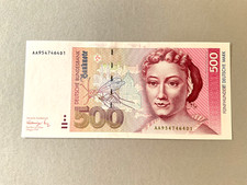 Germany Federal Republic P-43a 500 Deutsche Marks 1991