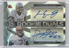 2015 Panini Spectra Rookie Dual /199 Danny Shelton Ifo Ekpre-Olomu #236 Auto q7m