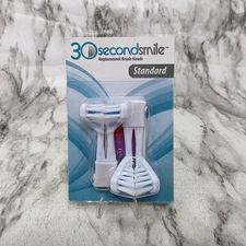 30 Second Smile Replacement Brush Heads Standard