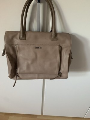 CINQUE Lederhandtasche Taupe/beige NEU ! NP 299   