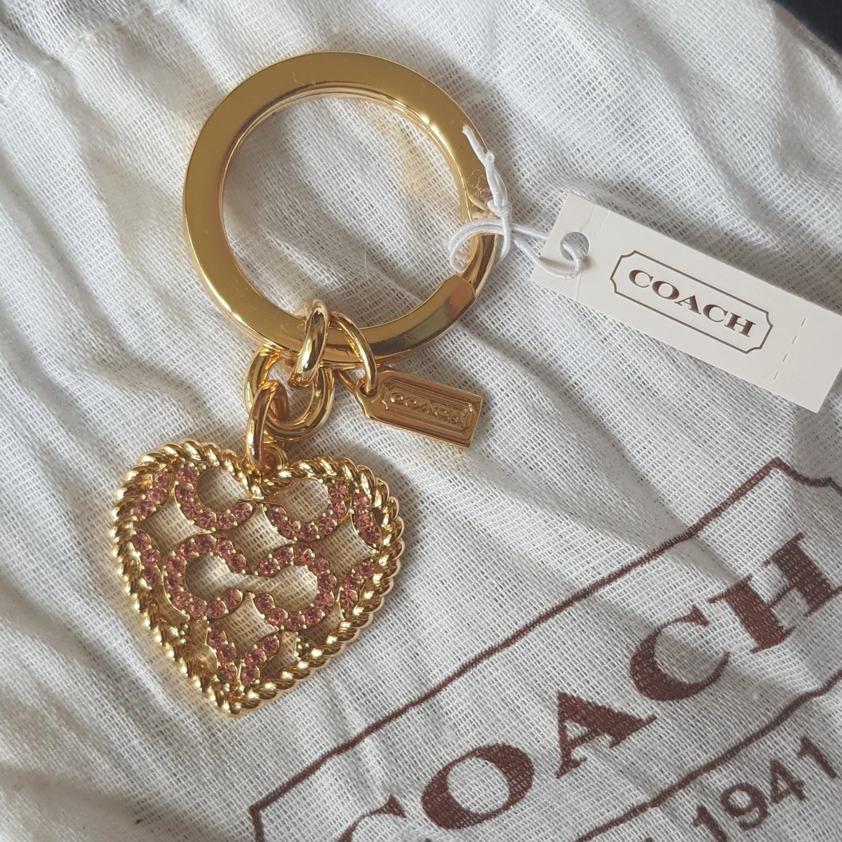 coach heart charm products for sale | eBay