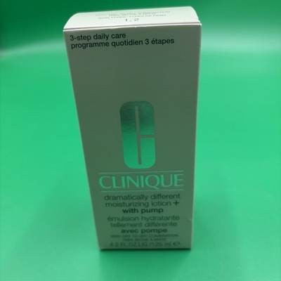 Clinique Dramatically Different Moisturizing Lotion With Pump 4.2 FL . OZ W Box