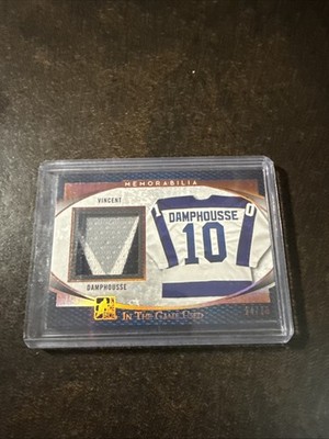 2017 Leaf ITG Used Memorabilia Vincent Damphousse #GU-45 /35 Canadians