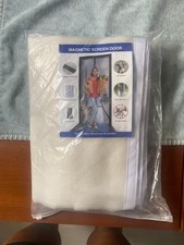 New White Magnetic Screen Door Mesh Cover RV Single Door