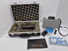 Vintage Polaroid 210 Automatic Land Camera W/case  Flash