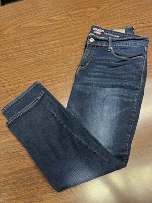 Denizen LEVIS Womens Modern Skinny Jeans 34 x 30 sz 6 8 PERFECT distressed