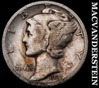 1927 Mercury Dime- Silver- Scarce Better Date No Reserve #J1455