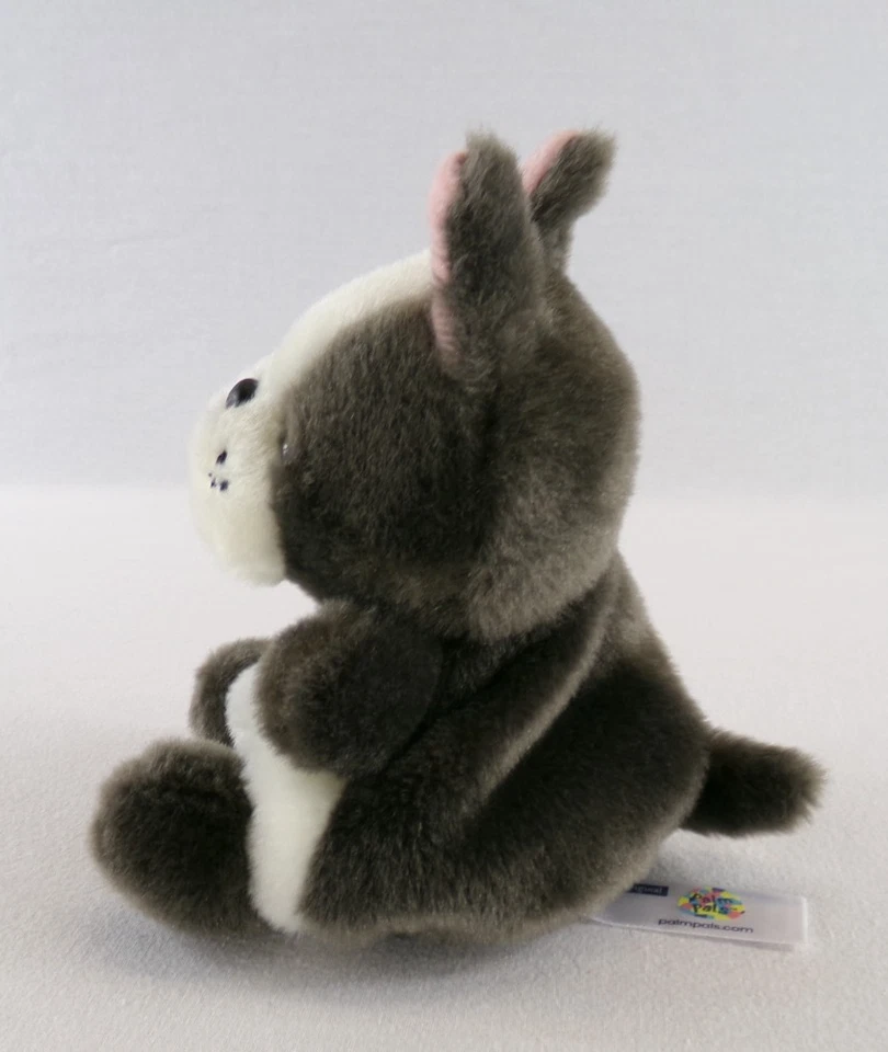 Palm Pals Beau French Bulldog Plush Soft Toy Dog 5" Stuffed Animal by Aurora EUC - Image 4 of 4