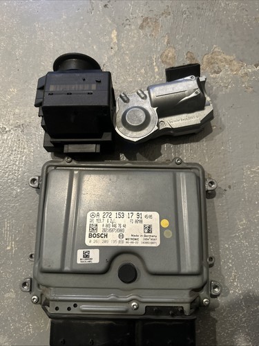 MERCEDES-BENZ Ecu Eis Steering Lock Set Off Of 07 C Class - Picture 1 of 5