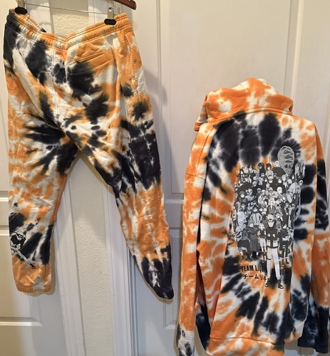 Team Liquid x Naruto Tie Dye Pullover Hoodie 3XL and Sweat Pants 2XL - Picture 2 of 6