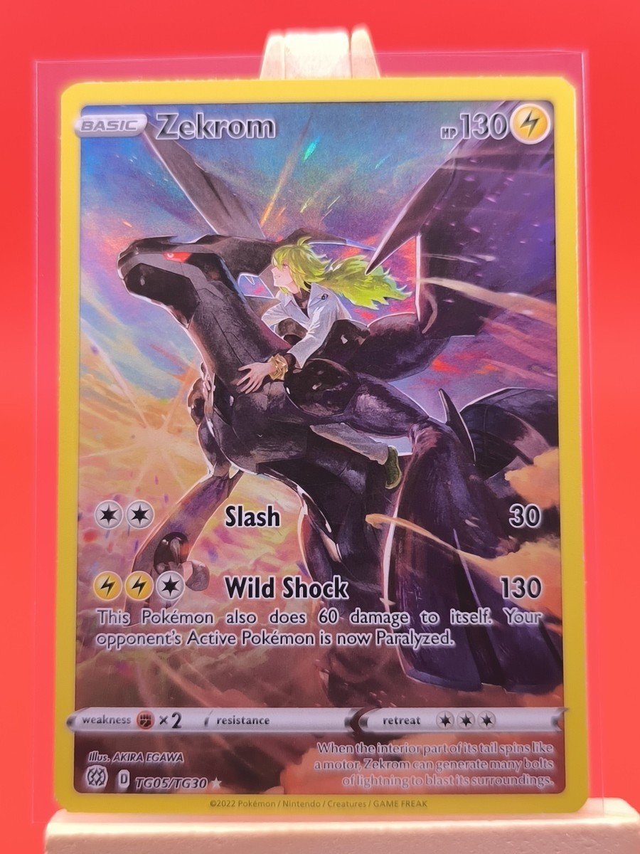 Zekrom TG05/TG30 Brilliant stars Trainer Gallery Ultra Rare