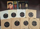 Elvis Presley 45 Collection - Lot of 10 - RCA Victor 7" Vinyl Singles & EP