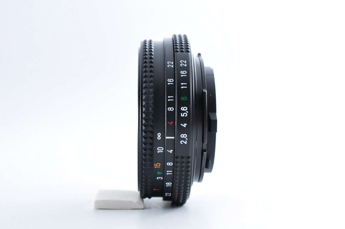 NEAR MINT] Contax Carl Zeiss Tessar 45mm f2.8 AEJ Pancake Lens