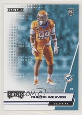2020 Panini Playoff Rookies Goal Line Curtis Weaver #295 1b9b