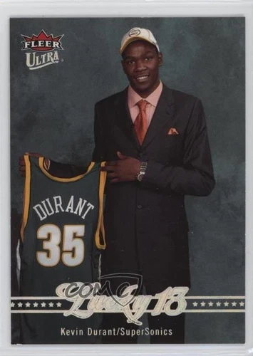 2007-08 Fleer Ultra Lucky 13 Kevin Durant #232 Rookie RC