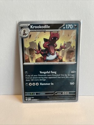 Krookodile 066/094 - Reverse Holo - Pokémon TCG: Phantasmal Flames - NM