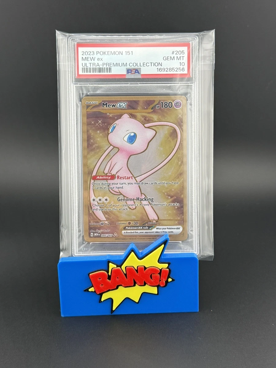 Mew Pokémon TCG Professional Sports Authenticator (PSA) Grade 10