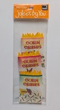 Corn Crisps Chips Snack Food Jolee's By You Mini Scrapbooking Embellishments