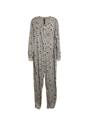 Savage X Fenty Pajamas Menu0026#039;s Medium 'Tis the Savage Open-Back One  Piece Holiday | eBay