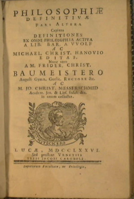 Philosophiae definitivee pars altera