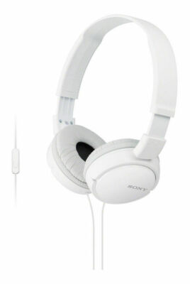 Sony MDRZX110AP/W ZX-Serie Extra Bass Kopfhörer, weiß