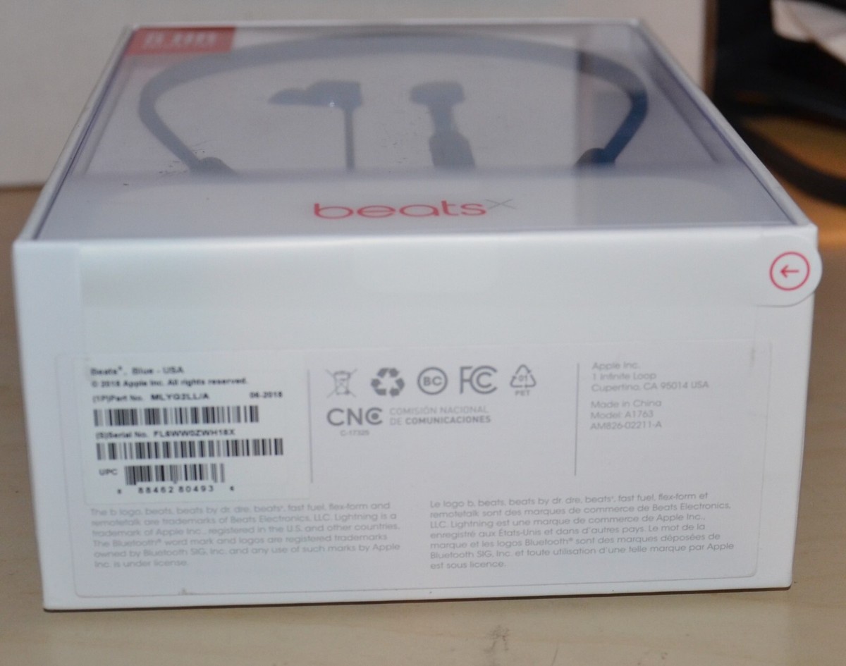 Beats by Dr. Dre BeatsX In-Ear Headset - Blue for sale online | eBay