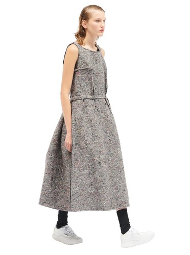 【tricot COMMEdesGARÇONS】Sleeveless dress tricot Comme Des Garcons Sleeveless Dress Black Polyester Women