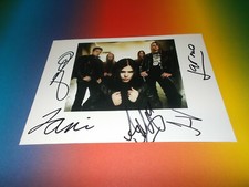 Machine Men Heavy Metal Band signed signiert autograph Autogramm auf 13x18 Foto 