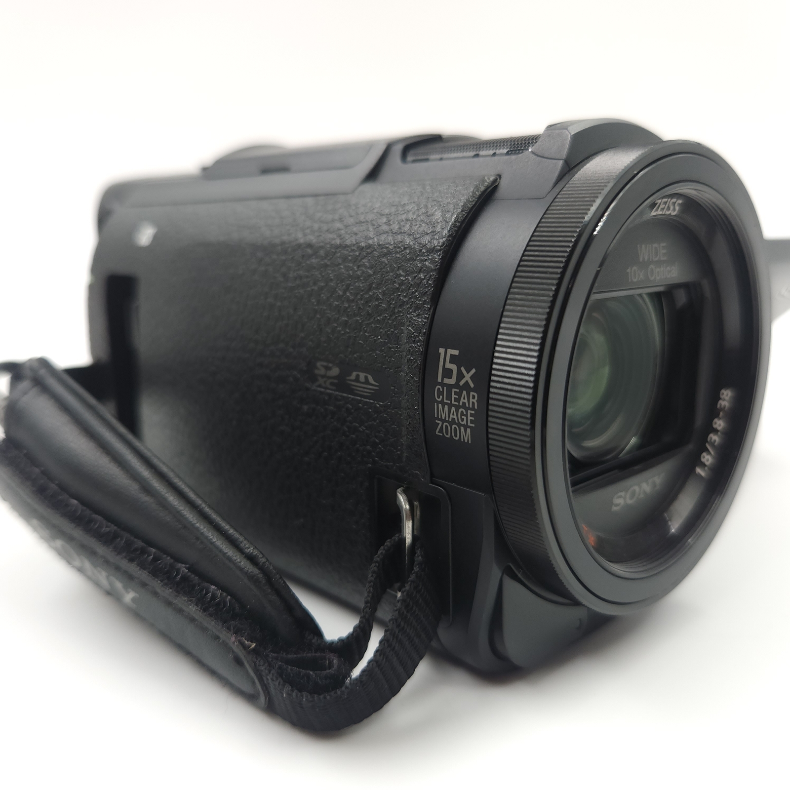 Sony Handycam FDR-AX33 4K Camcorder - Black w/ 52mm Conversion Lens