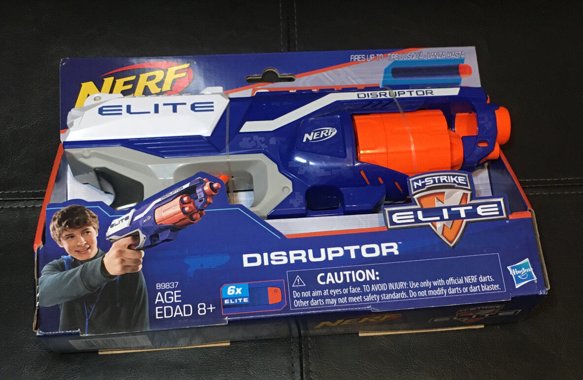 Nerf トイガン DISRUPTOR付き Nerf N-Strike Elite Disruptor Blaster with 6 Nerf Elite