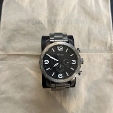 Fossil Nate Chronograph JR1353 Wrist Watch for Men for sale online | eBay