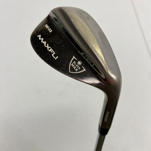 MAXFLI Black Max Forged Sand Wedge 56*12* / RH / Stiff Steel ~ 35" - 第 1/9 張圖片
