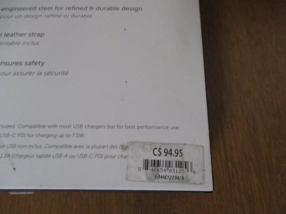 CARGADOR INALÁMBRICO DOCK NATIVE UNION 7,5w GRIS, PARTE #87817219, 100% NUEVO SELLADO Foto 3 de 4